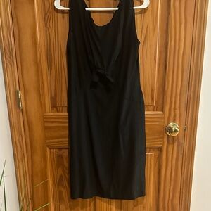 Elegant Black Sleeveless Dress